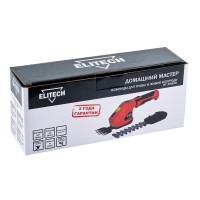 Аккумуляторные ножницы для травы и кустов Elitech НТ 368АК (E1604.001.00)