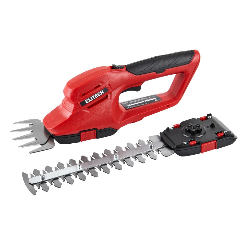 Аккумуляторные ножницы для травы и кустов ELITECH НТ 728АК (E1604.002.00)