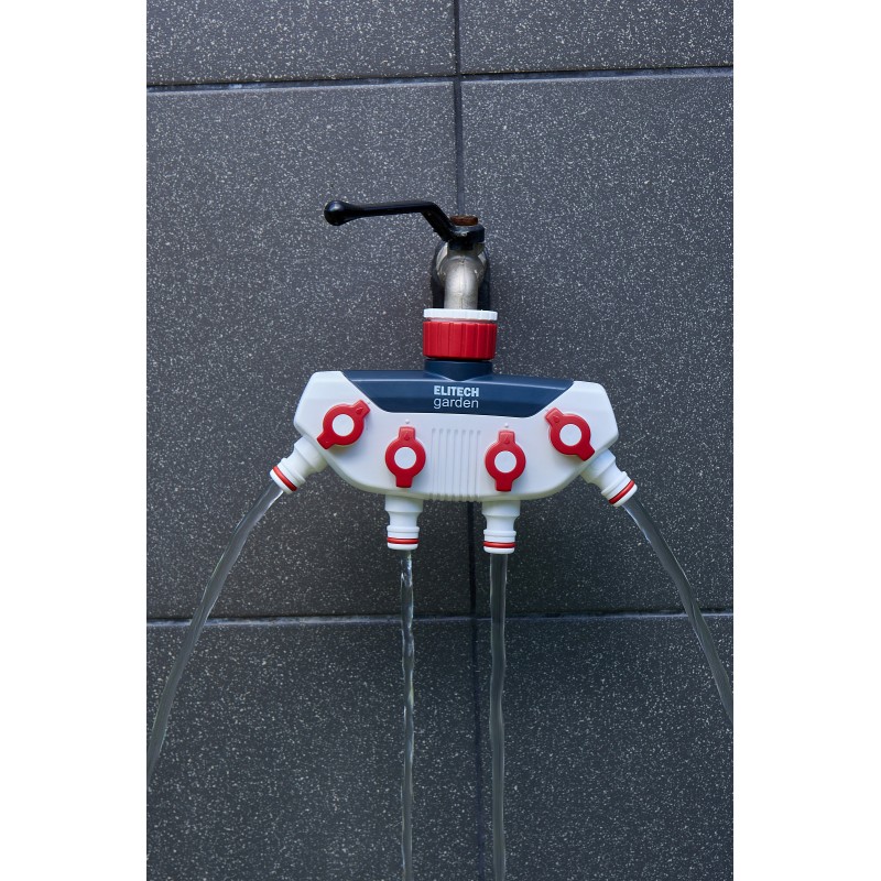 Распределитель 4-х канальный ELITECH Garden HF 002