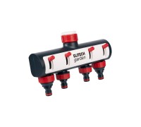Распределитель 4-х канальный ELITECH Garden HF 004