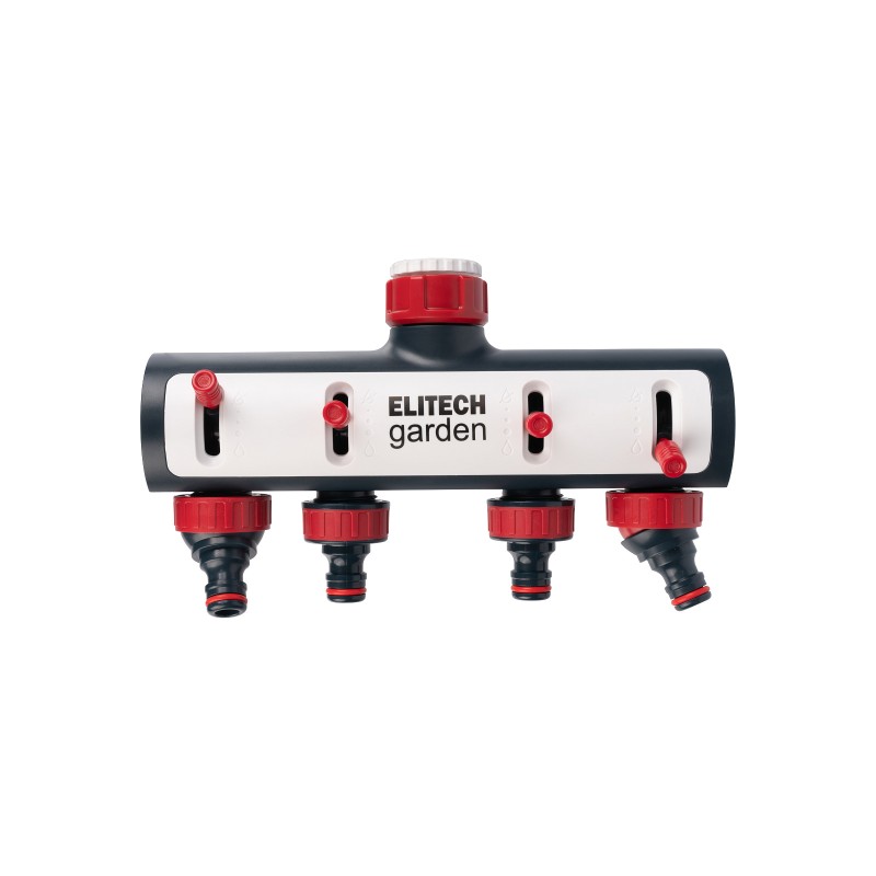 Распределитель 4-х канальный ELITECH Garden HF 004