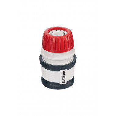 Соединитель для шланга 13 мм (1/2") с автостопом ELITECH Garden HF 011WS