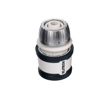 Соединитель для шланга металлический 13 мм (1/2") с аквастопом ELITECH Garden HF 011MWS