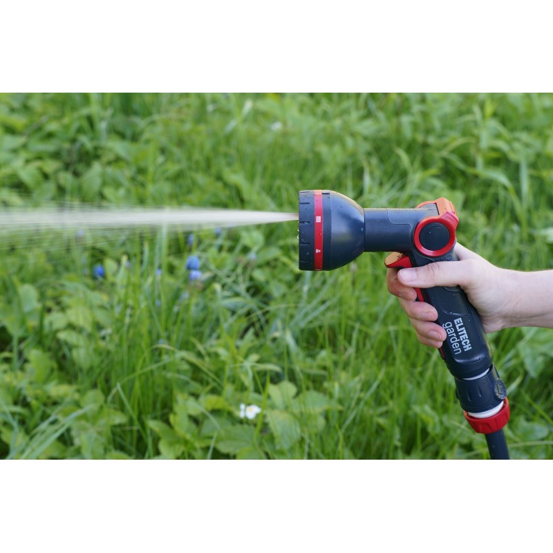Пистолет-распылитель 8 режимов полива ELITECH Garden SG 005