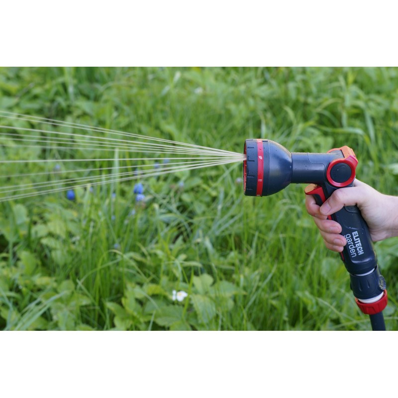 Пистолет-распылитель 8 режимов полива ELITECH Garden SG 005