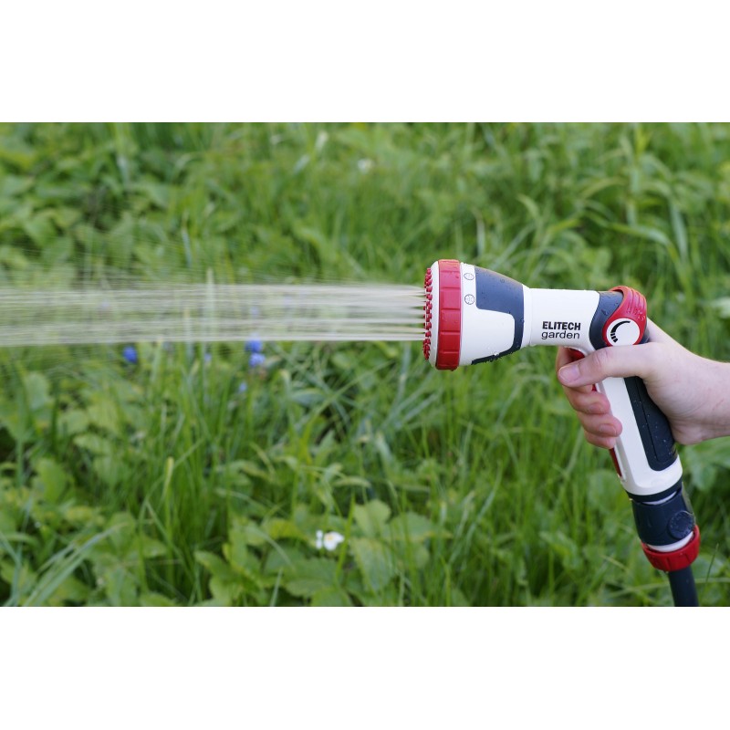 Пистолет-распылитель 4 режима пластиковый ELITECH Garden SG 007