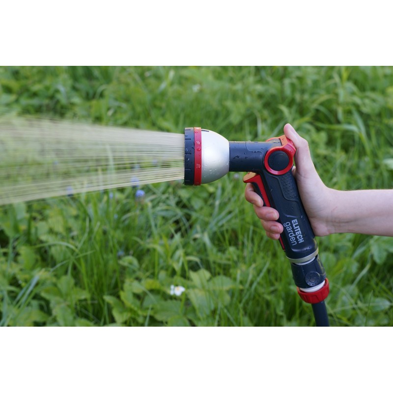 Пистолет-распылитель 8 режимов полива ELITECH Garden SG 010M