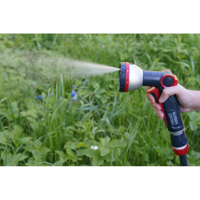 Пистолет-распылитель 8 режимов полива ELITECH Garden SG 010M