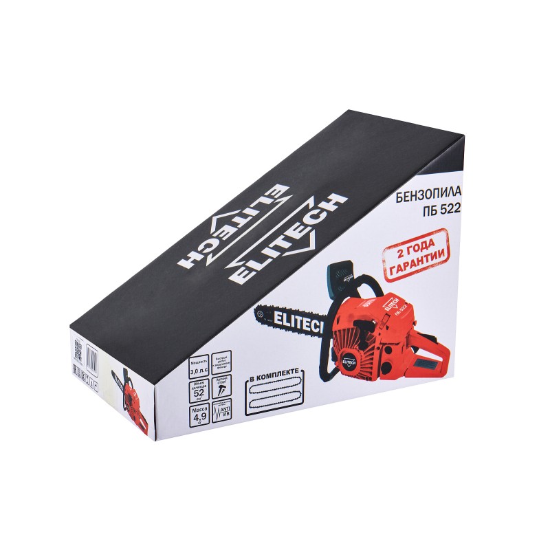 Бензопила ELITECH ПБ 522 (E1611.014.00)