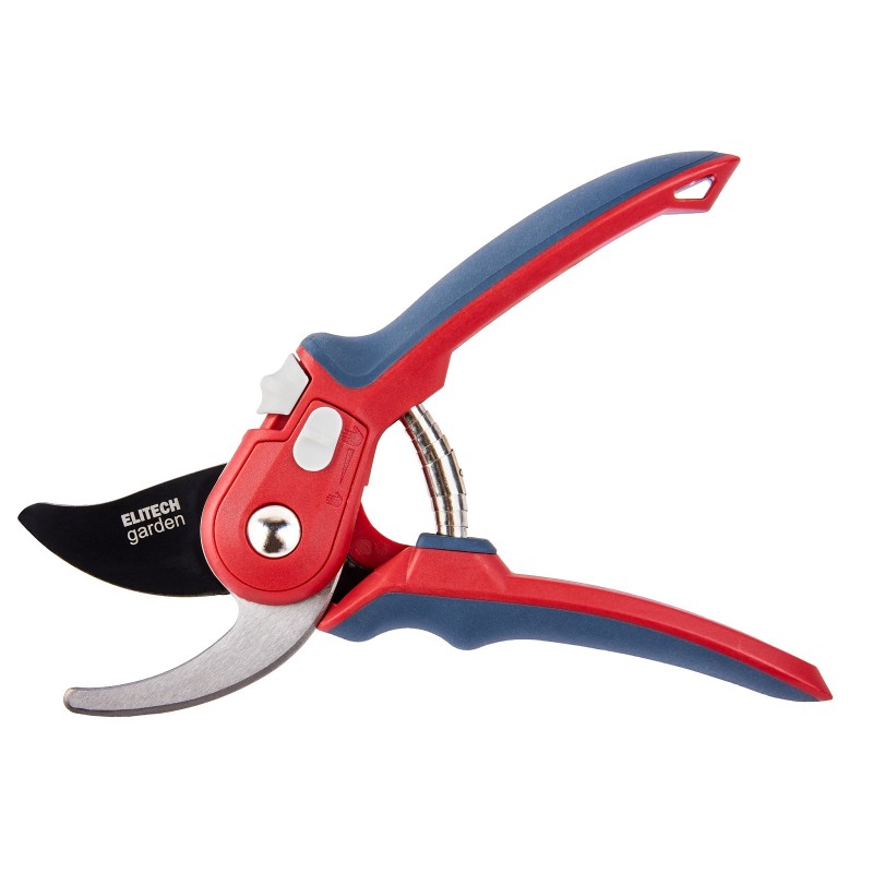 Секатор с плавным регулируемым захватом плоскостной ELITECH Garden PB 03