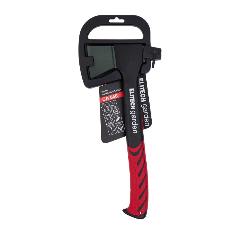 Топор универсальный 640 грамм ELITECH Garden CA 640