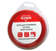Корд для триммера Elitech 0809.002300