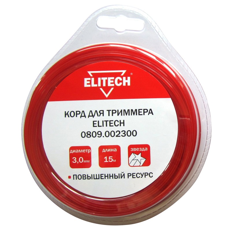 Корд для триммера Elitech 0809.002300