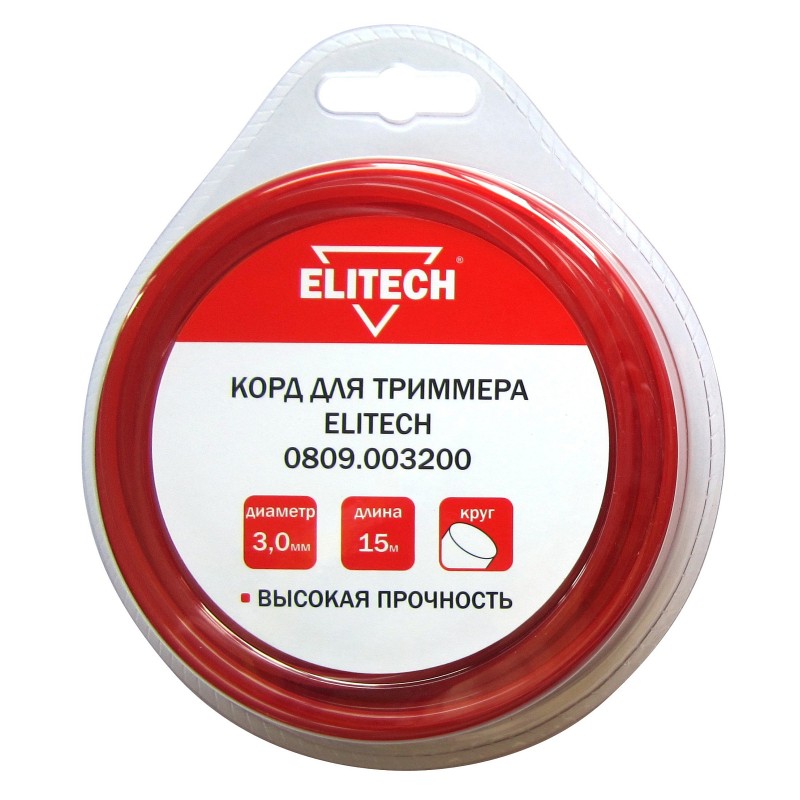 Корд для триммера Elitech 0809.003200