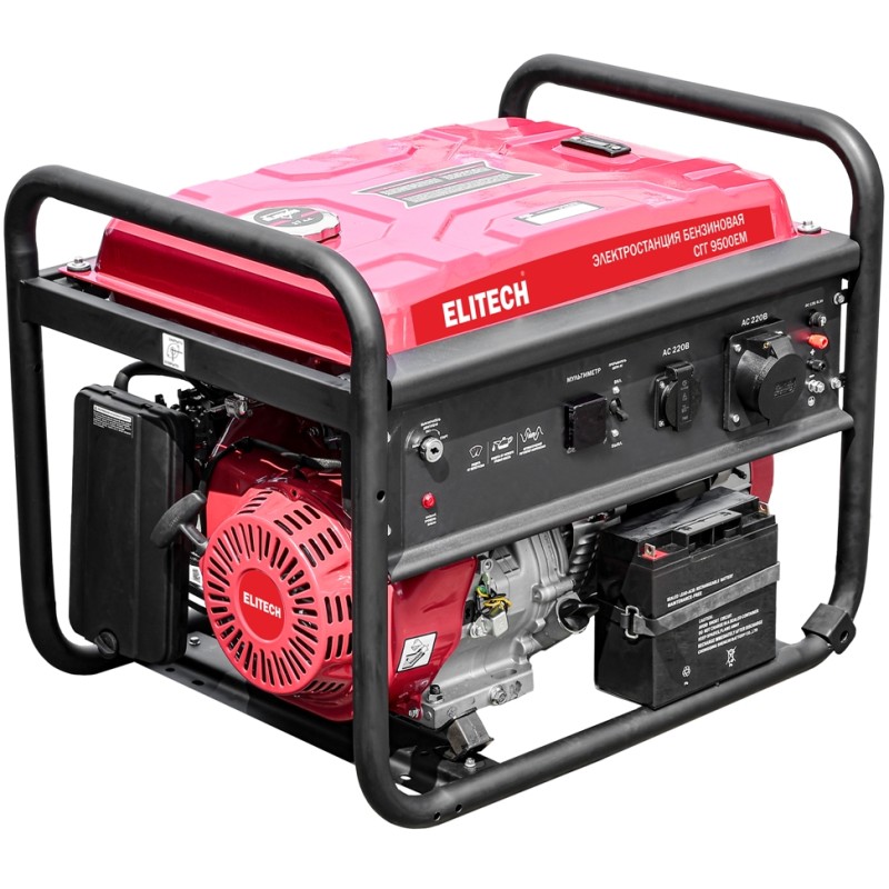 Генератор (газ-бензин) ELITECH СГГ 9500ЕМ