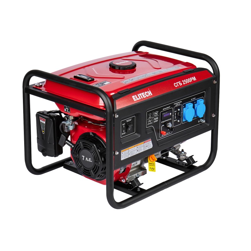 Бензиновый генератор Elitech СГБ 2500РМ