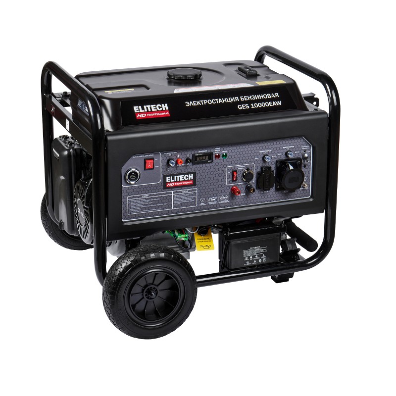 Бензиновый генератор ELITECH GES 10000ЕAW