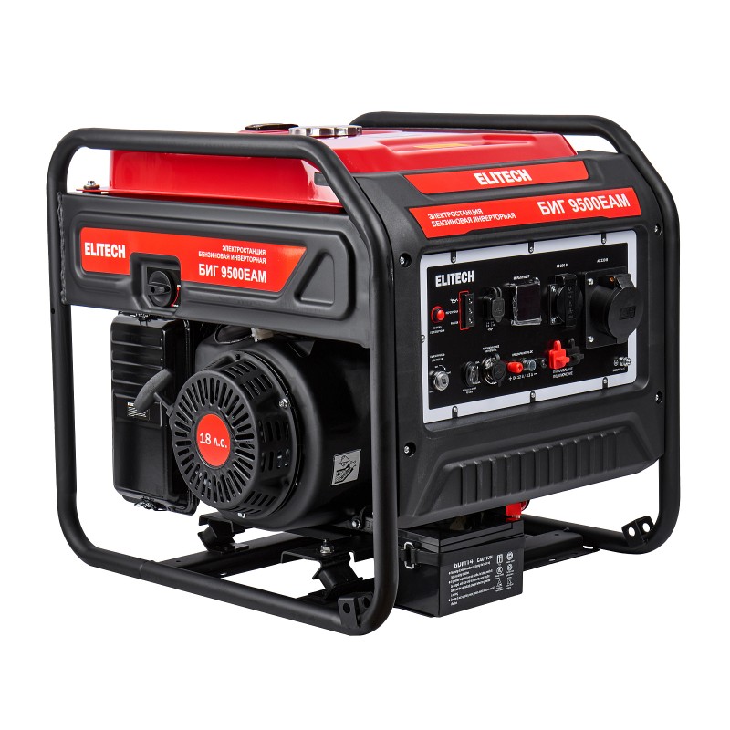 Бензиновый генератор Elitech БИГ 9500ЕАМ