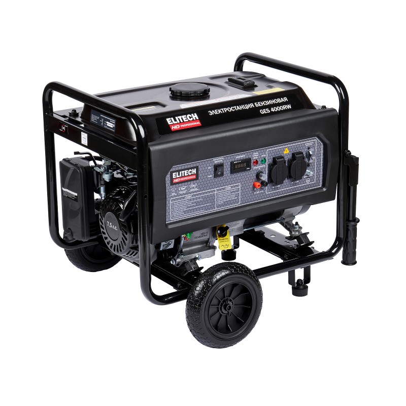 Бензиновый генератор ELITECH GES 4000RW