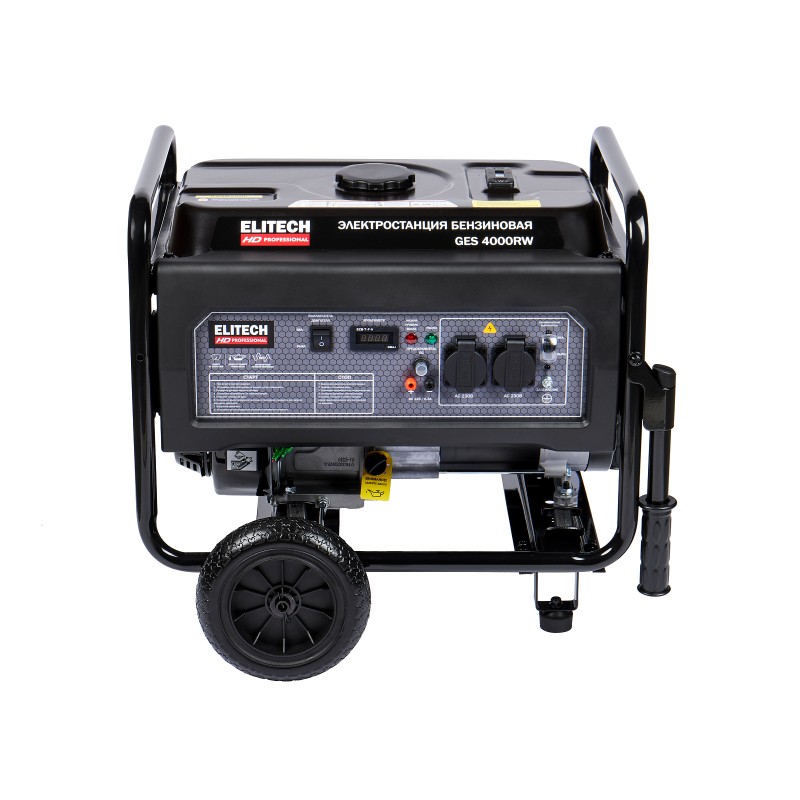 Бензиновый генератор ELITECH GES 4000RW