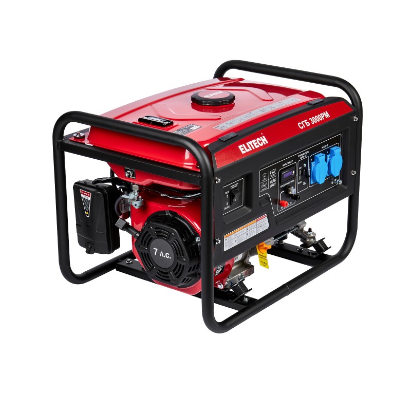 Бензиновый генератор Elitech СГБ 3000РМ