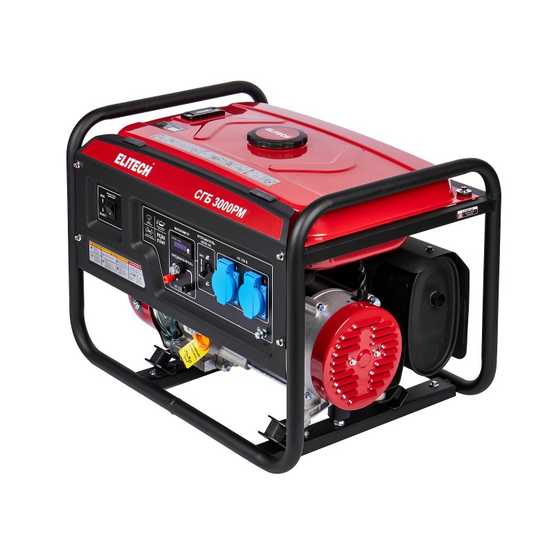 Бензиновый генератор Elitech СГБ 3000РМ