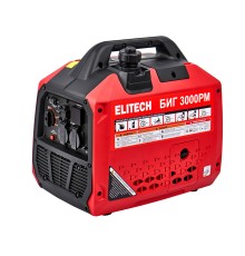 Генератор бензиновый инверторный Elitech БИГ 3000РМ