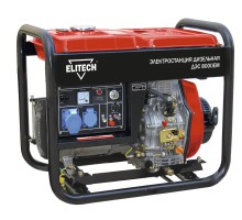 Дизельный генератор Elitech ДЭС 8000ЕМ