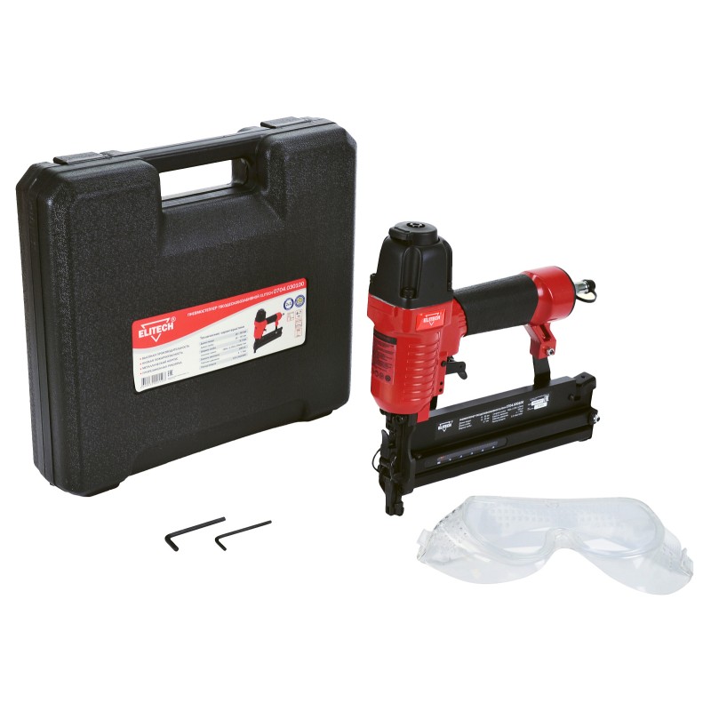 Пневмостеплер гвоздескобозабивной Elitech 0704.030100