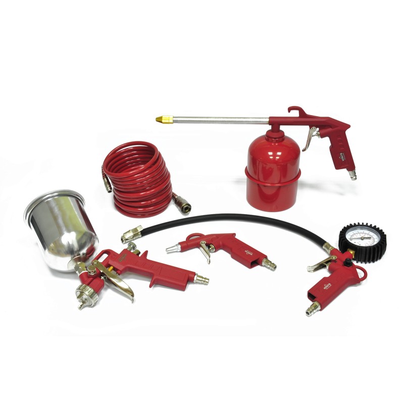 Набор пневмоинструмента из 5-ти предметов Elitech 0704.011900