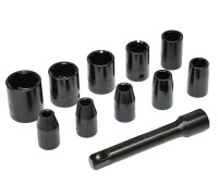 Набор торцовых головок (10 шт.) и удлинителя (1 шт.) Elitech 0704.014500