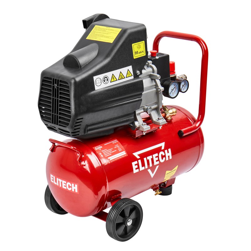 Компрессор коаксиальный масляный Elitech КМ 200-24