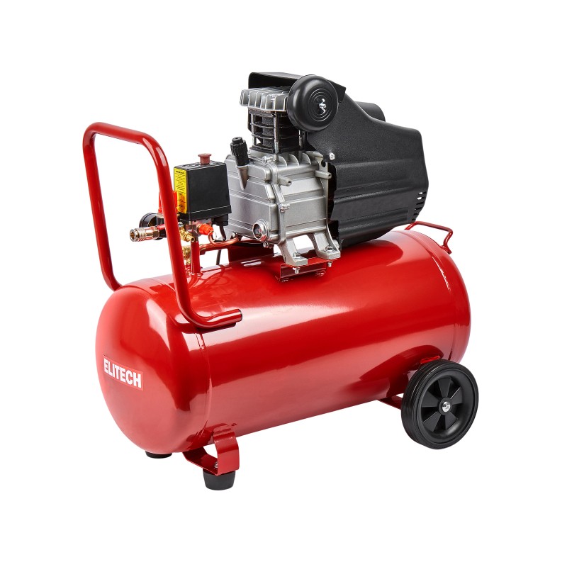 Компрессор коаксиальный масляный Elitech КМ 200-50