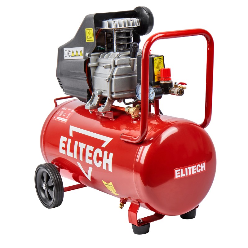 Компрессор коаксиальный масляный Elitech КМ 200-50