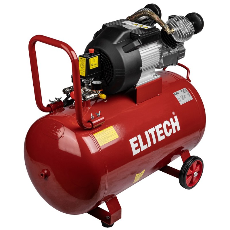 Компрессор масляный ELITECH КПМ 360-100 (2,2кВт, 360 л/мин, 100 л)