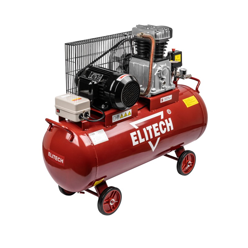 Компрессор ременной масляный Elitech КПР 100/550/3.0 (E0504.003.00)