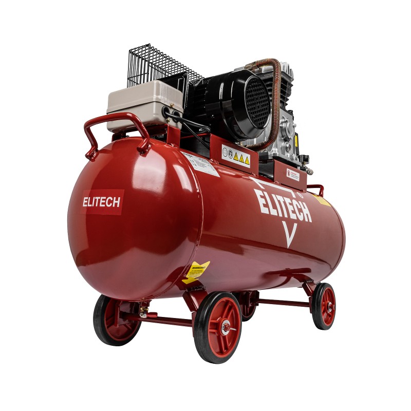 Компрессор ременной масляный Elitech КПР 100/550/3.0 (E0504.003.00)