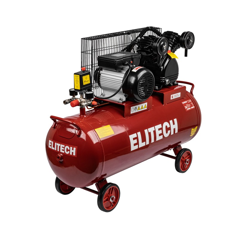 Компрессор ременной масляный Elitech КПР 400-100-2.2