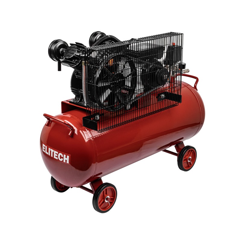 Компрессор ременной масляный Elitech КПР 400-100-2.2