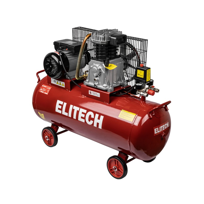 Компрессор ременной масляный Elitech КПР 450-100-2.2