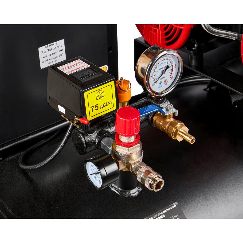 Безмасляный малошумный компрессор Elitech ACF 750-160S