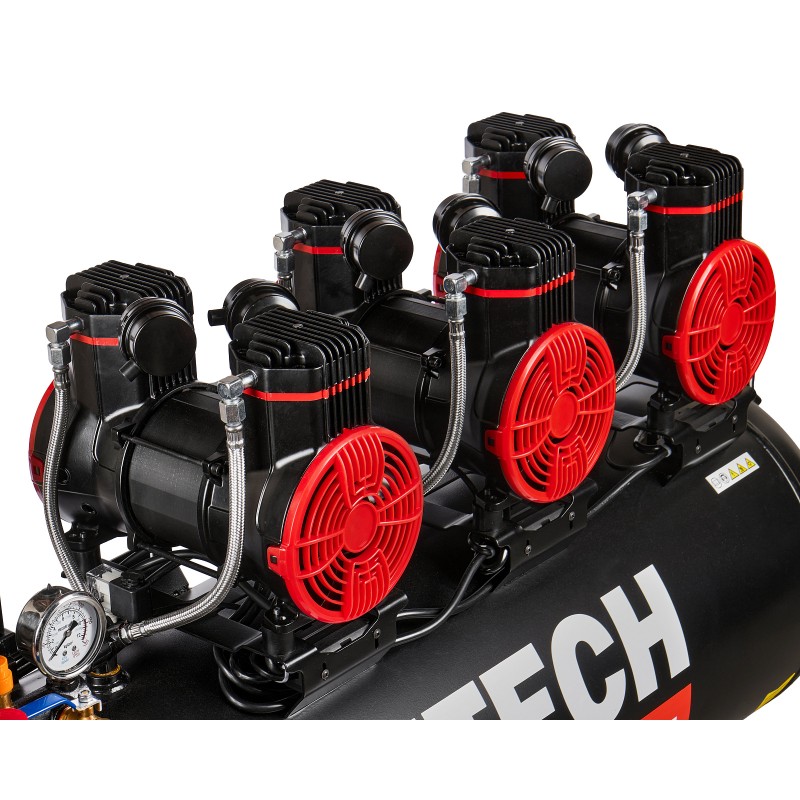 Безмасляный малошумный компрессор Elitech ACF 900-160S