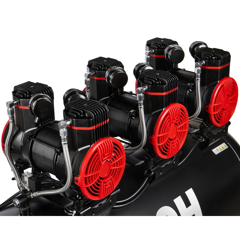 Безмасляный малошумный компрессор Elitech ACF 900-200S