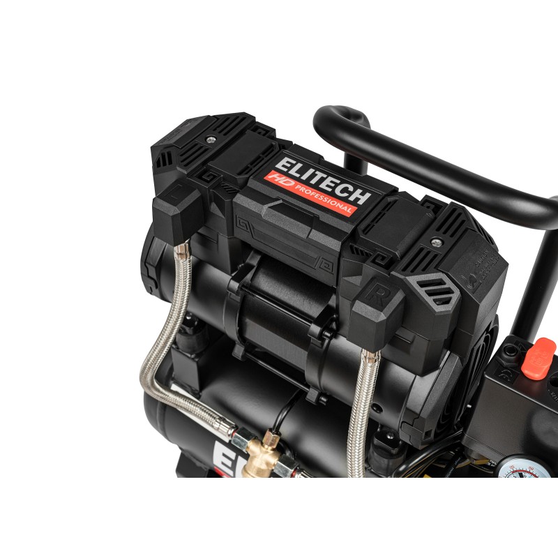 Компрессор безмасляный Elitech HD ACF 200-8S 1,0кВт, 200л/мин, 8л