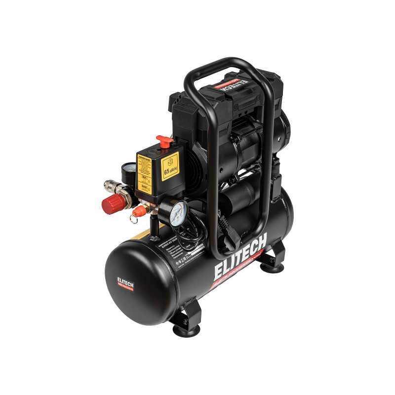 Компрессор безмасляный Elitech HD ACF 200-8S 1,0кВт, 200л/мин, 8л
