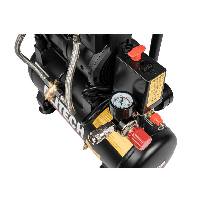 Компрессор безмасляный Elitech HD ACF 200-8S 1,0кВт, 200л/мин, 8л