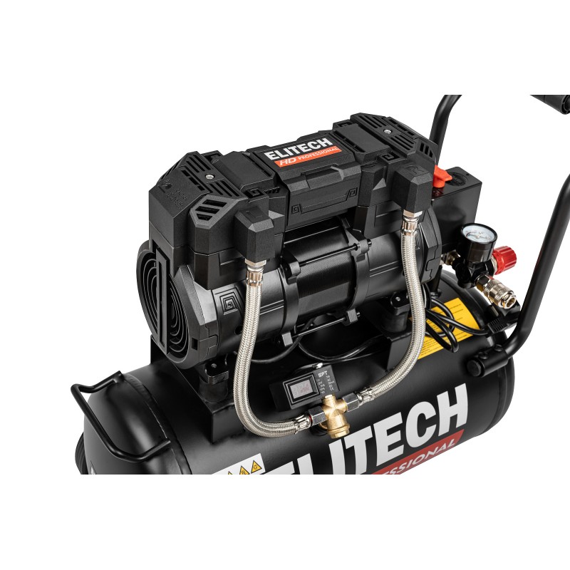 Компрессор безмасляный Elitech HD ACF 300-24S (1,5 кВт, 300л/мин, 24л)