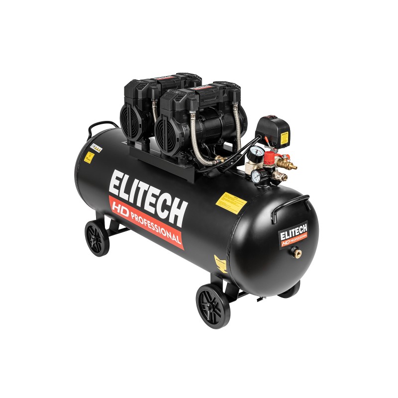 Компрессор безмасляный Elitech HD ACF 500-100S (2,9 кВт, 500 л/мин, 100 л)