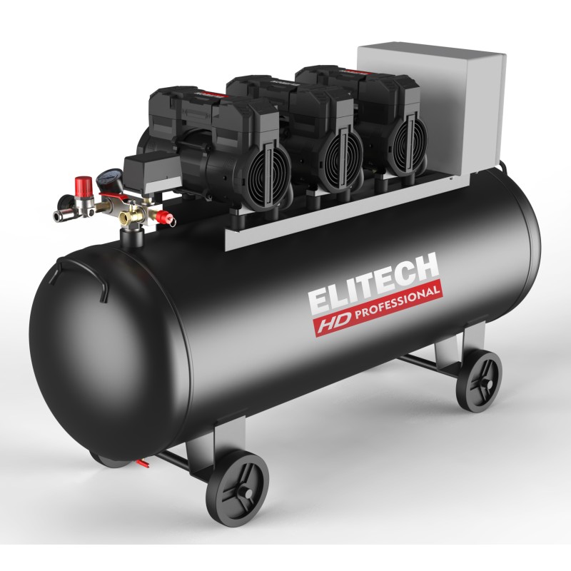 Компрессор безмасляный ELITECH HD ACF 750-150S (4,4 кВт, 750 л/мин, 150 л)