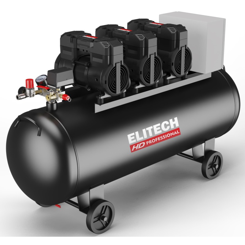Компрессор безмасляный ELITECH HD ACF 900-200S 5,4кВт, 900л/мин, 200л